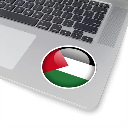 Flag orb Palestine (Palestine) STICKER Vinyl Kiss-Cut Decal - The Sticker Space
