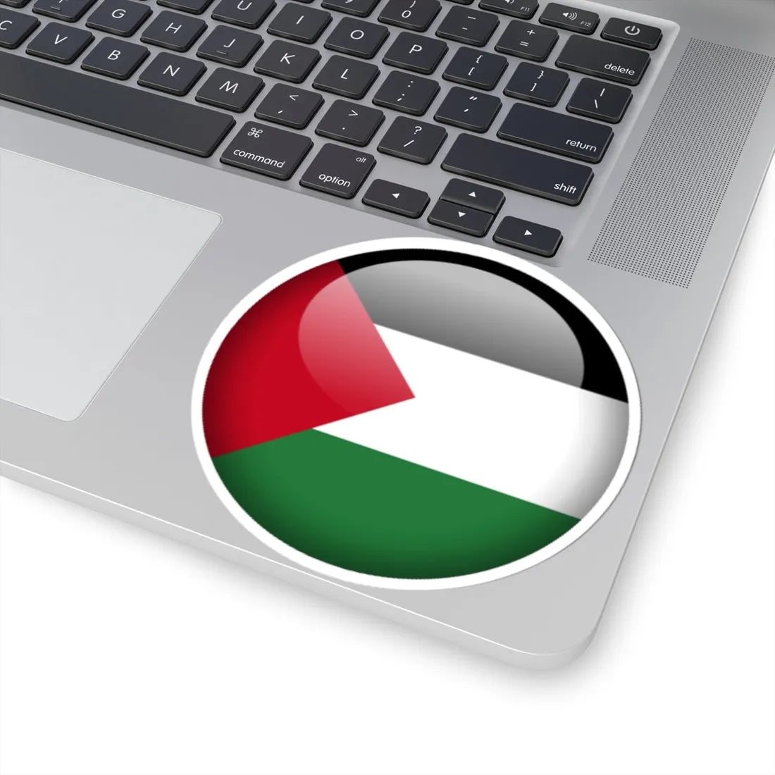 Flag orb Palestine (Palestine) STICKER Vinyl Kiss-Cut Decal - The Sticker Space