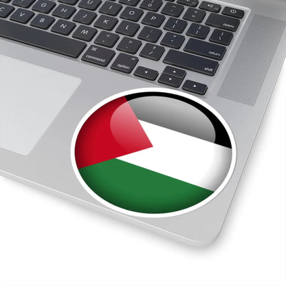 Flag orb Palestine (Palestine) STICKER Vinyl Kiss-Cut Decal - The Sticker Space