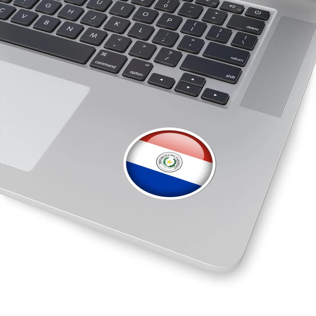 Flag orb Paraguay (Paraguay) STICKER Vinyl Kiss-Cut Decal - The Sticker Space