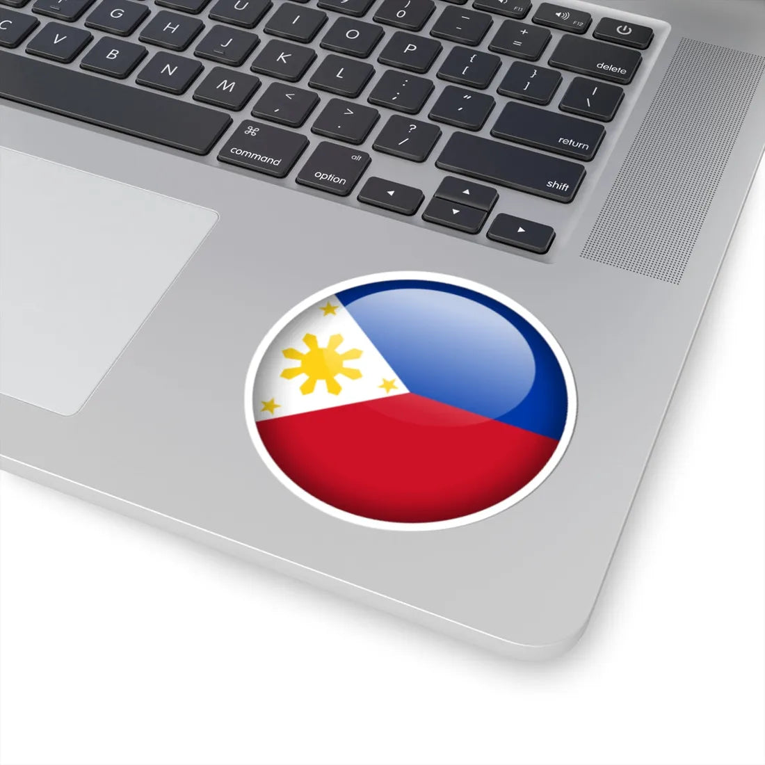 Flag orb Philippines (Philippines) STICKER Vinyl Kiss-Cut Decal - The Sticker Space