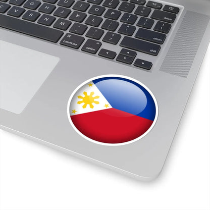 Flag orb Philippines (Philippines) STICKER Vinyl Kiss-Cut Decal - The Sticker Space