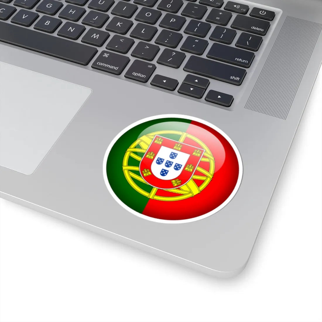 Flag orb Portugal (Portugal) STICKER Vinyl Kiss-Cut Decal - The Sticker Space