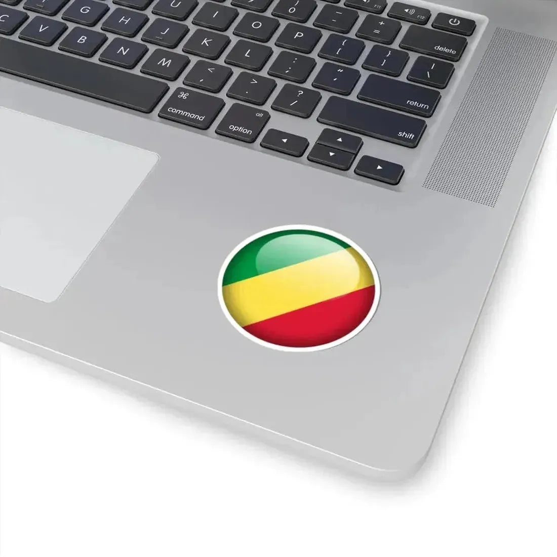 Flag orb Republic of the Congo (Congo) STICKER Vinyl Kiss-Cut Decal - The Sticker Space