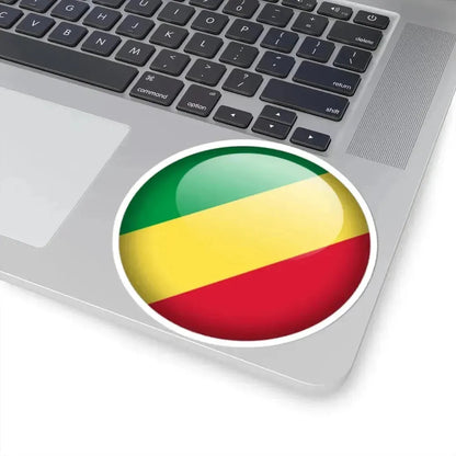Flag orb Republic of the Congo (Congo) STICKER Vinyl Kiss-Cut Decal - The Sticker Space
