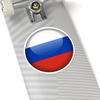 Flag orb Russia (Russia) STICKER Vinyl Kiss-Cut Decal - The Sticker Space