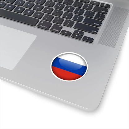 Flag orb Russia (Russia) STICKER Vinyl Kiss-Cut Decal - The Sticker Space