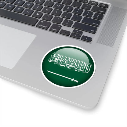 Flag orb Saudi Arabia (Saudi Arabia) STICKER Vinyl Kiss-Cut Decal - The Sticker Space