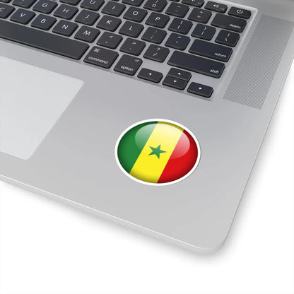 Flag orb Senegal (Senegal) STICKER Vinyl Kiss-Cut Decal - The Sticker Space