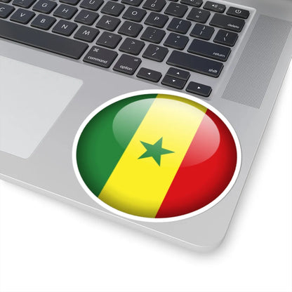 Flag orb Senegal (Senegal) STICKER Vinyl Kiss-Cut Decal - The Sticker Space