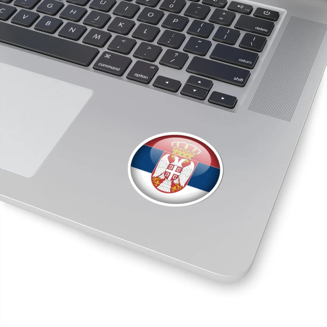 Flag orb Serbia (Serbia) STICKER Vinyl Kiss-Cut Decal - The Sticker Space
