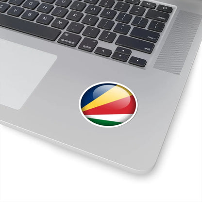 Flag orb Seychelles (Seychelles) STICKER Vinyl Kiss-Cut Decal - The Sticker Space