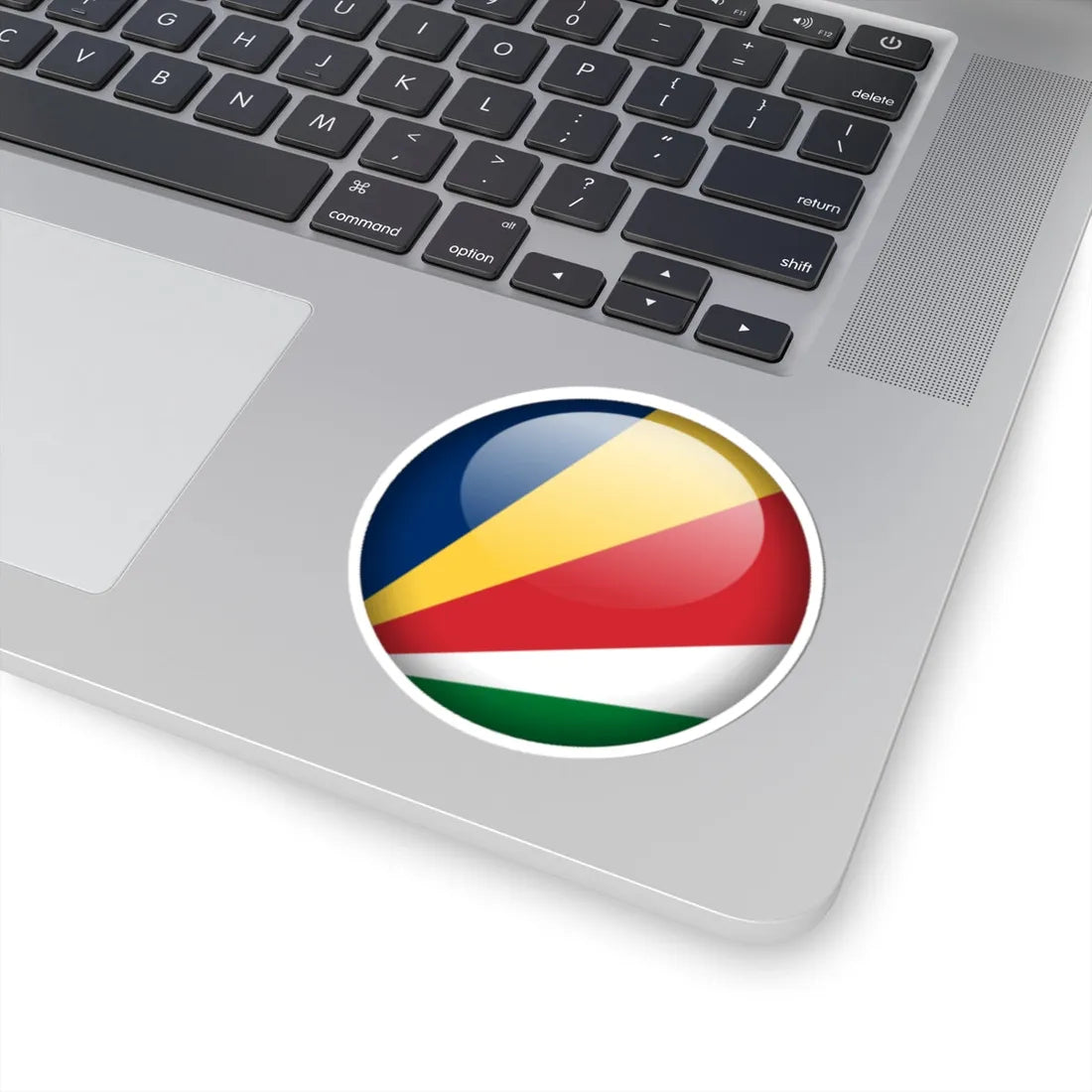 Flag orb Seychelles (Seychelles) STICKER Vinyl Kiss-Cut Decal - The Sticker Space