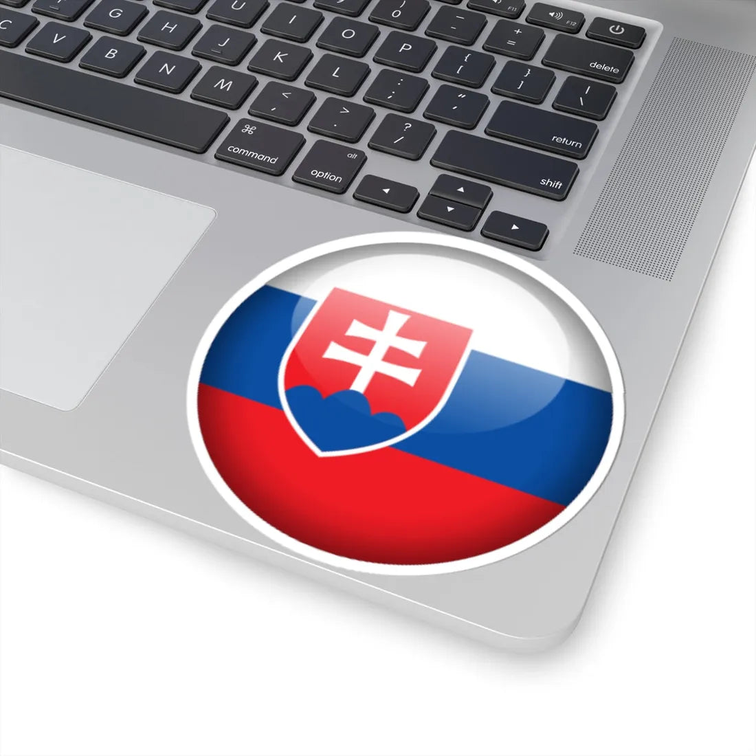 Flag Orb Slovakia (Slovakia) STICKER Vinyl Kiss-Cut Decal - The Sticker Space