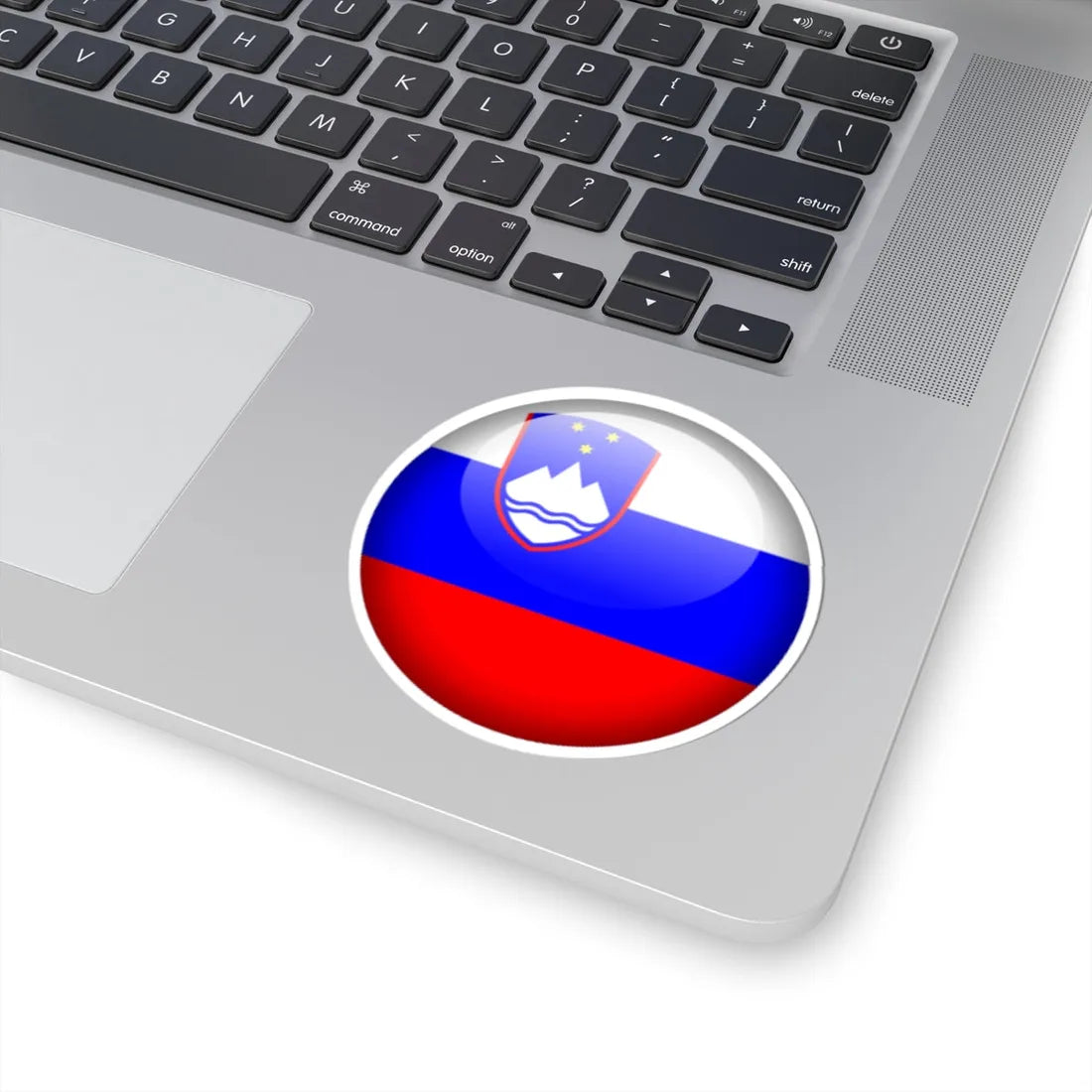 Flag orb Slovenia (Slovenia) STICKER Vinyl Kiss-Cut Decal - The Sticker Space