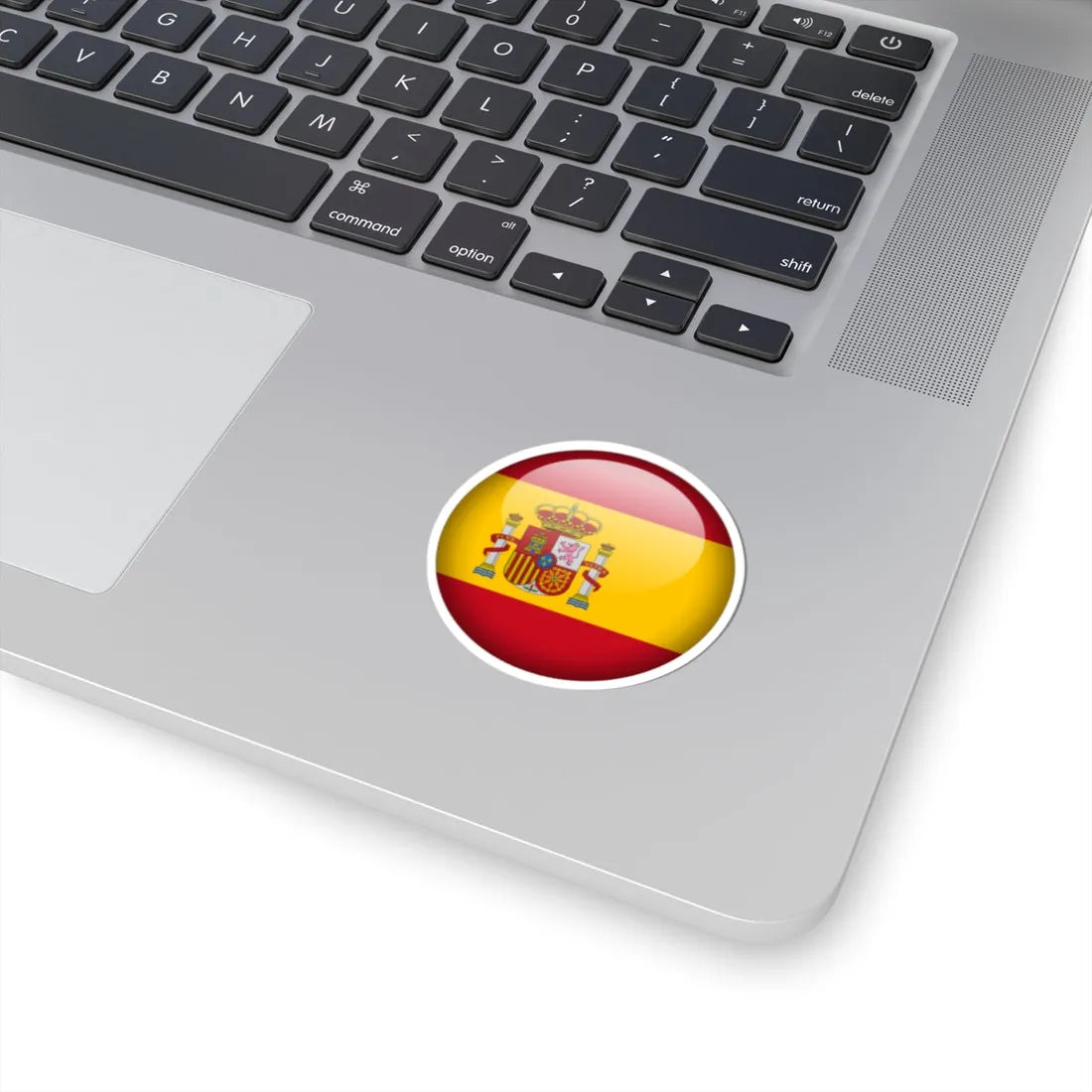 Flag orb Spain (Spain) STICKER Vinyl Kiss-Cut Decal - The Sticker Space