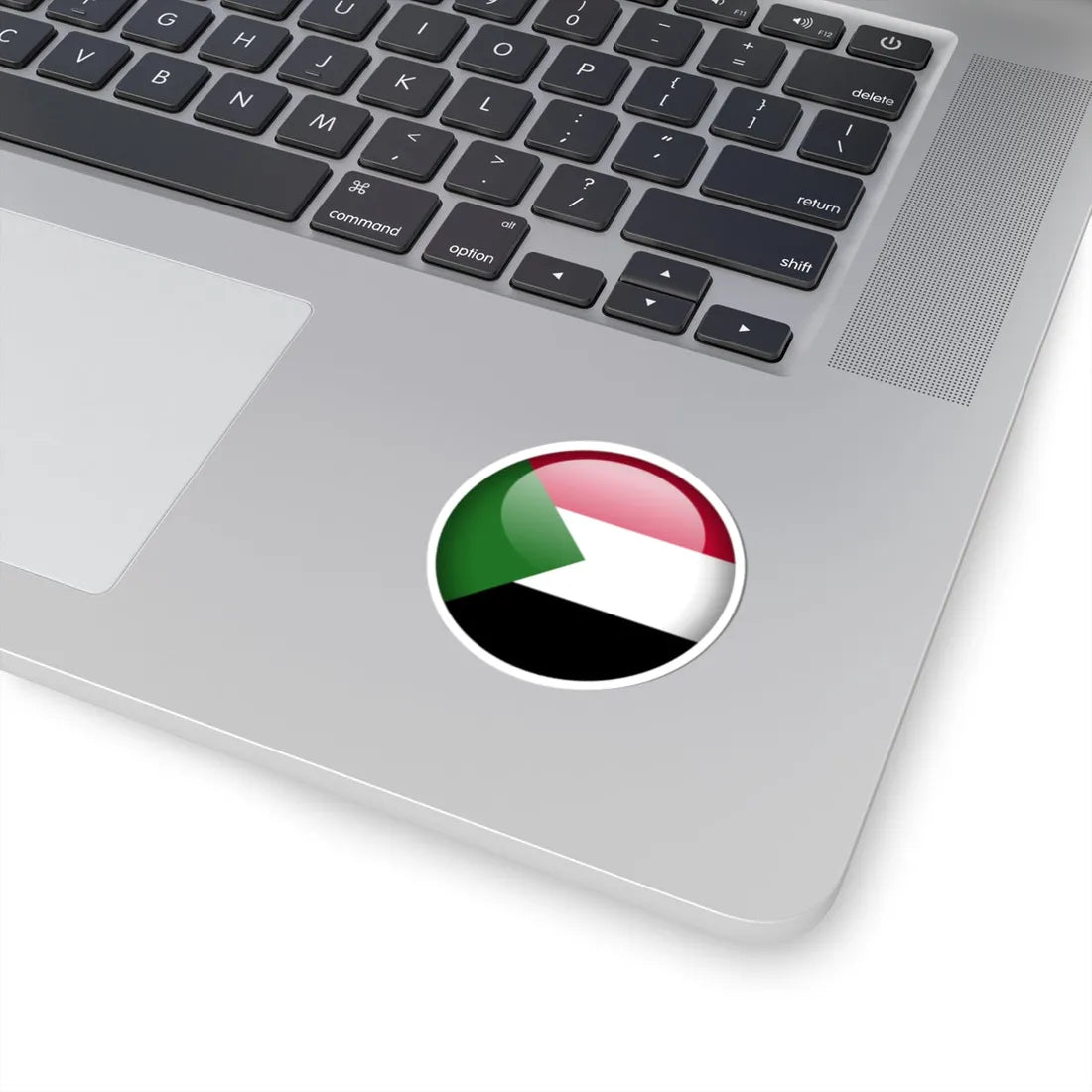 Flag orb Sudan (Sudan) STICKER Vinyl Kiss-Cut Decal - The Sticker Space