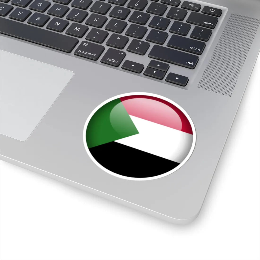 Flag orb Sudan (Sudan) STICKER Vinyl Kiss-Cut Decal - The Sticker Space