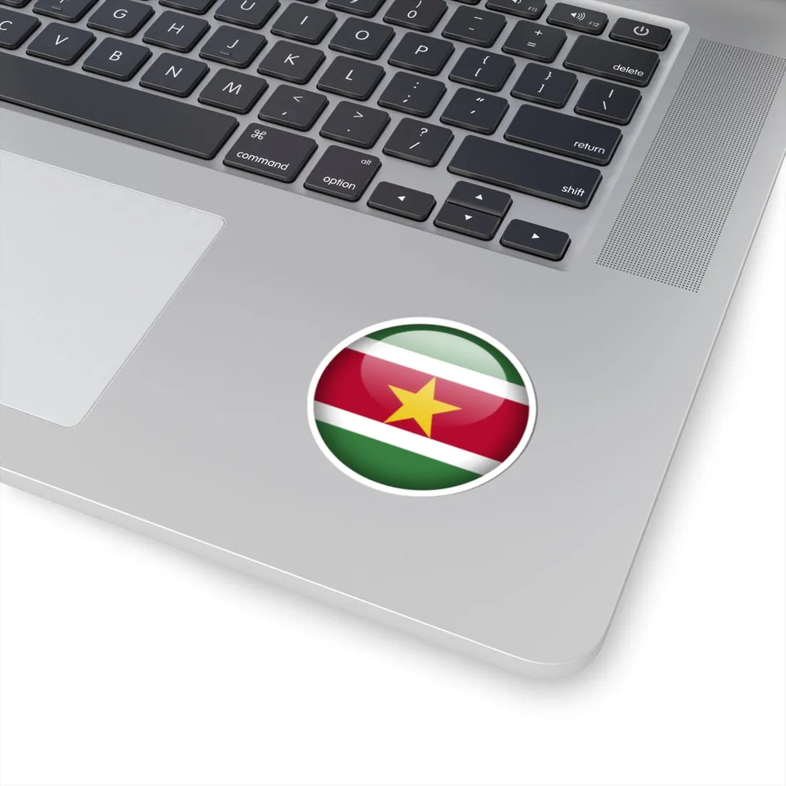 Flag orb Suriname (Suriname) STICKER Vinyl Kiss-Cut Decal - The Sticker Space