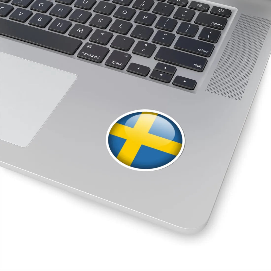 Flag orb Sweden (Sweden) STICKER Vinyl Kiss-Cut Decal - The Sticker Space