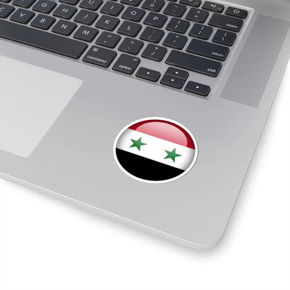 Flag orb Syria (Syria) STICKER Vinyl Kiss-Cut Decal - The Sticker Space