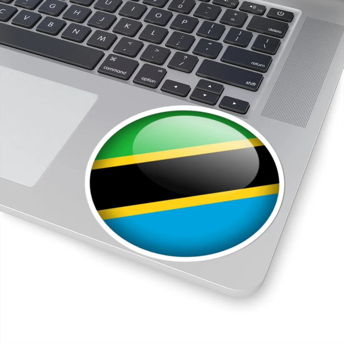 Flag orb Tanzania (Tanzania) STICKER Vinyl Kiss-Cut Decal - The Sticker Space