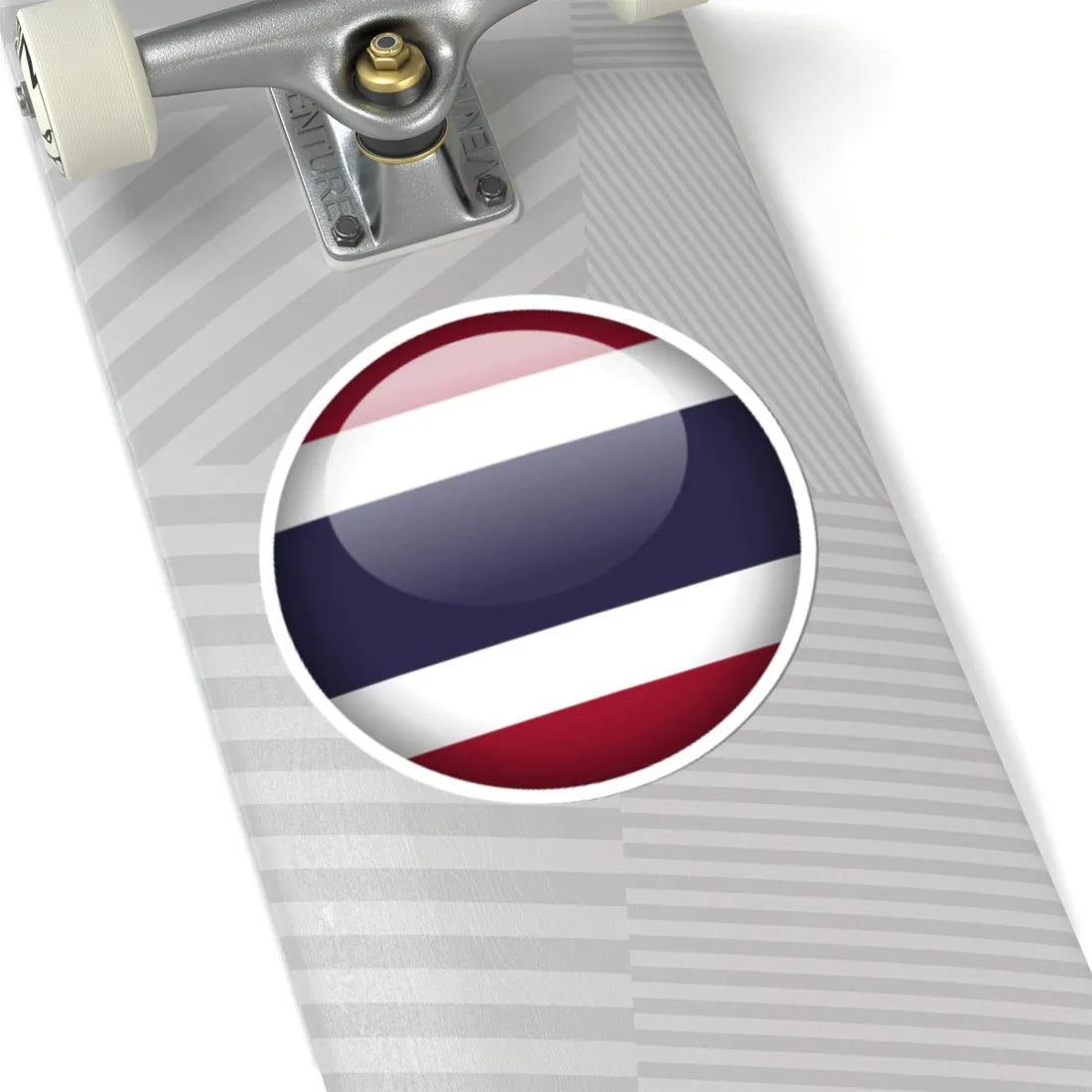 Flag orb Thailand (Thailand) STICKER Vinyl Kiss-Cut Decal - The Sticker Space