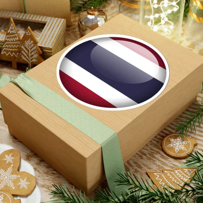 Flag orb Thailand (Thailand) STICKER Vinyl Kiss-Cut Decal - The Sticker Space