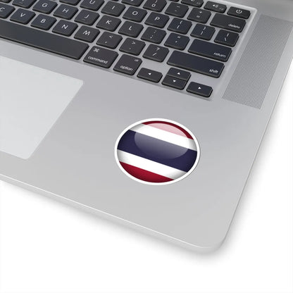 Flag orb Thailand (Thailand) STICKER Vinyl Kiss-Cut Decal - The Sticker Space