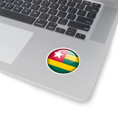 Flag orb Togo (Togo) STICKER Vinyl Kiss-Cut Decal - The Sticker Space
