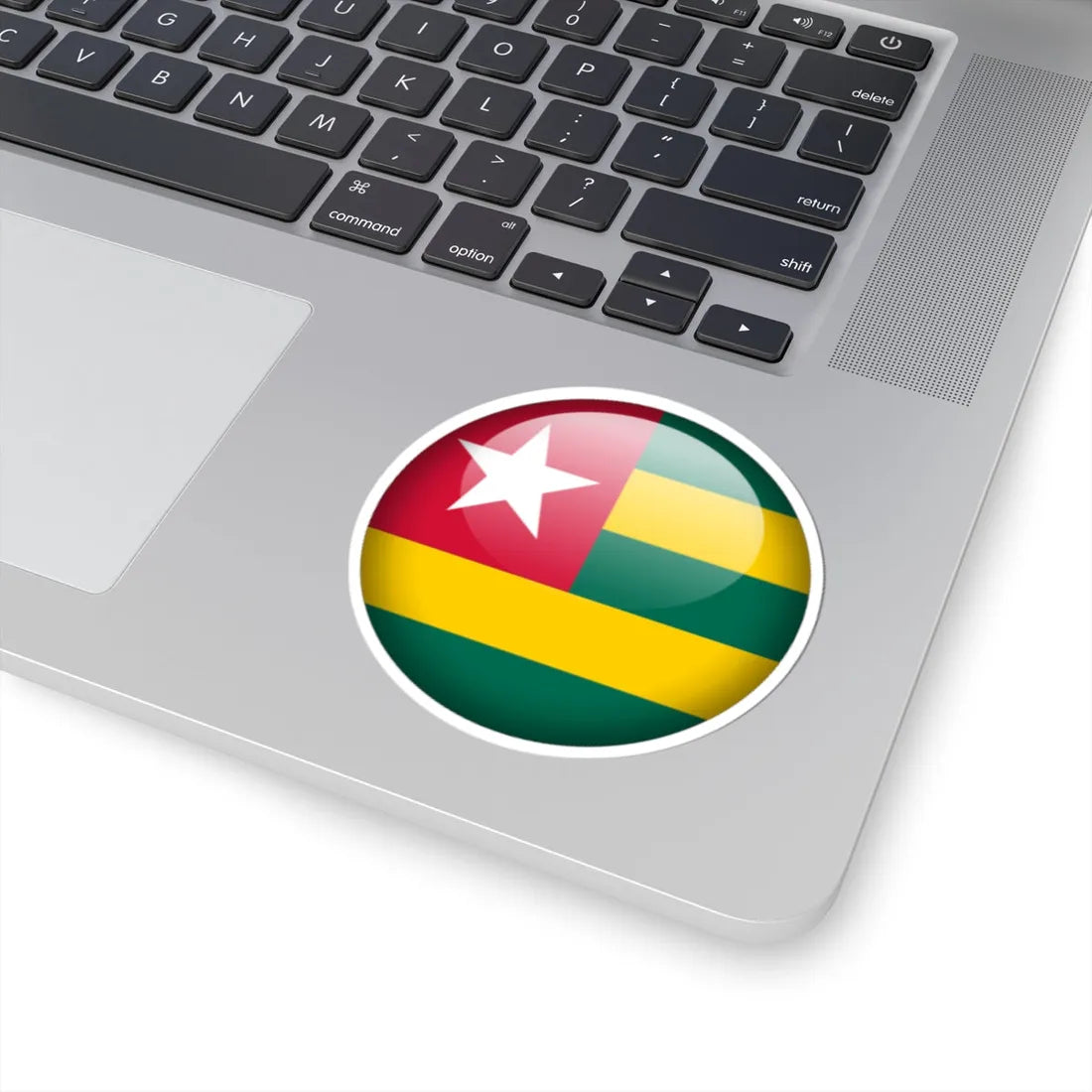Flag orb Togo (Togo) STICKER Vinyl Kiss-Cut Decal - The Sticker Space
