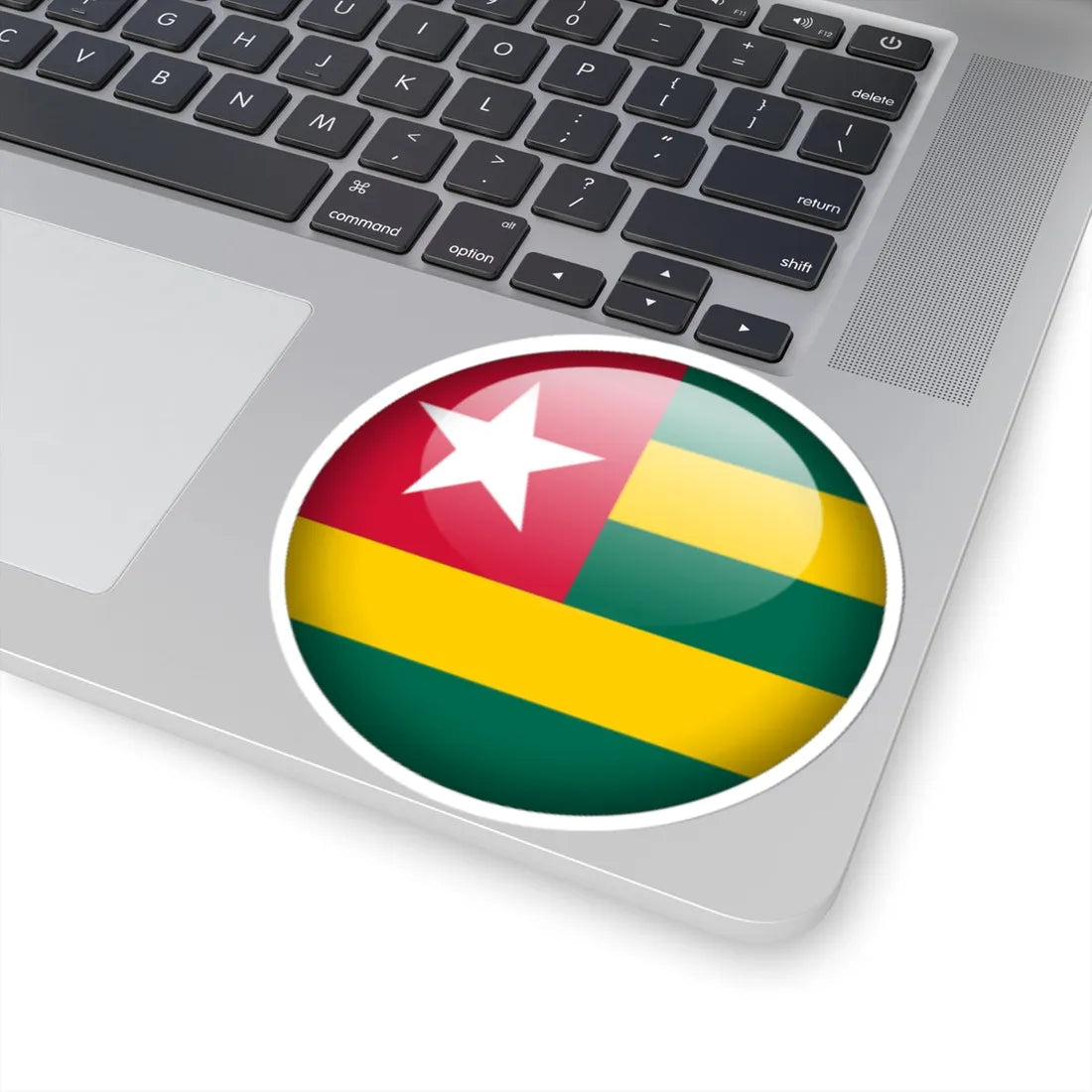 Flag orb Togo (Togo) STICKER Vinyl Kiss-Cut Decal - The Sticker Space