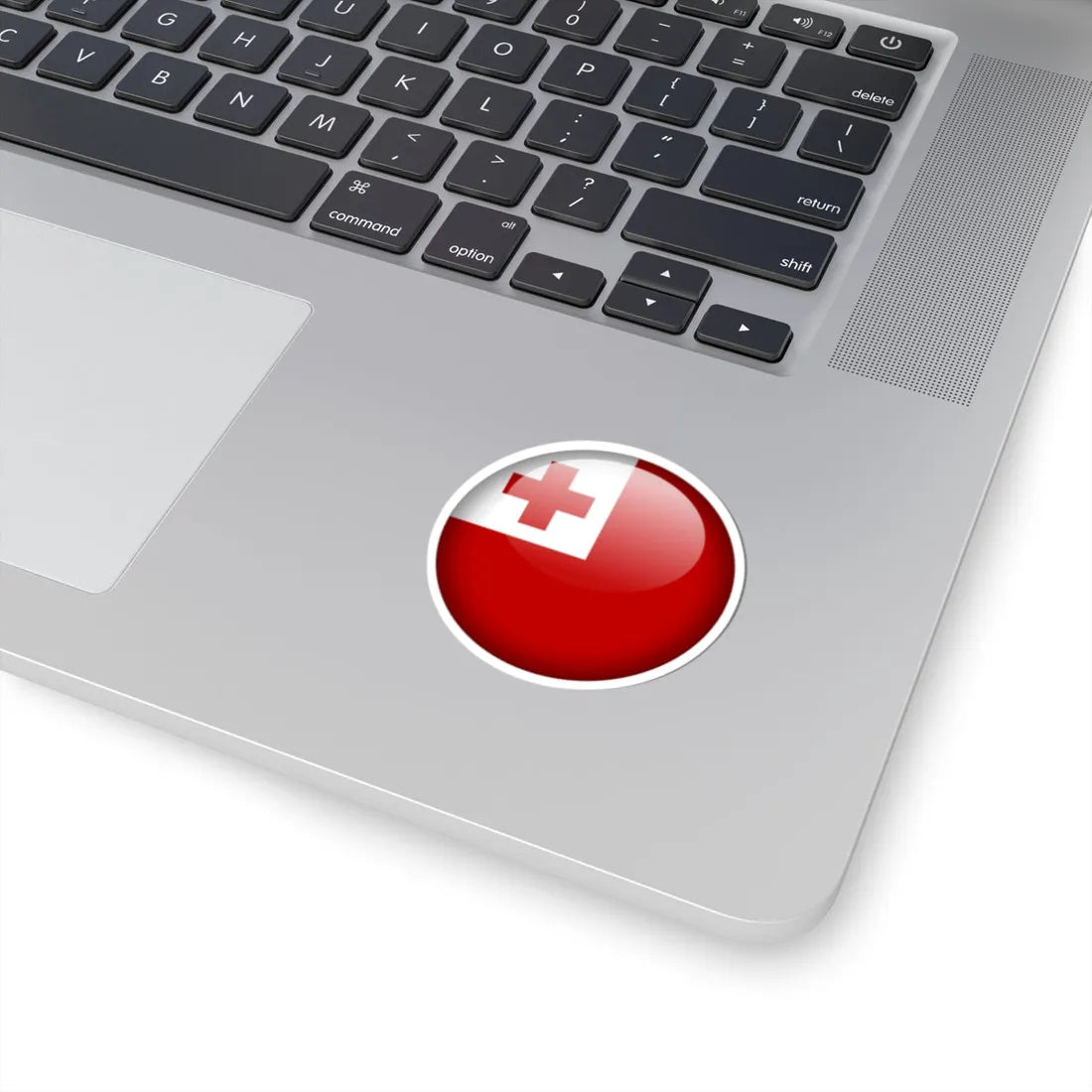 Flag orb Tonga (Tonga) STICKER Vinyl Kiss-Cut Decal - The Sticker Space