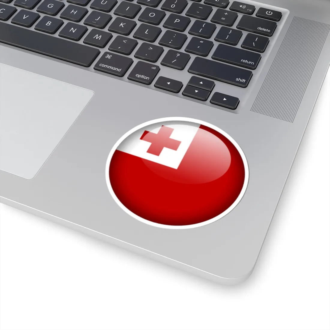 Flag orb Tonga (Tonga) STICKER Vinyl Kiss-Cut Decal - The Sticker Space