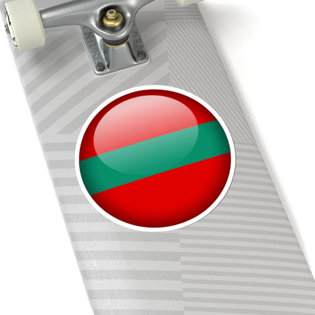 Flag orb Transnistria STICKER Vinyl Kiss-Cut Decal - The Sticker Space