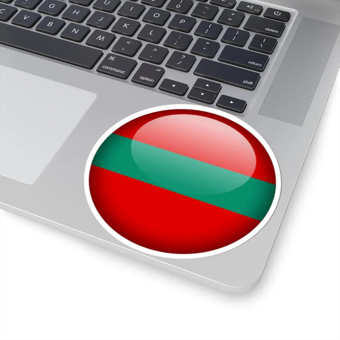 Flag orb Transnistria STICKER Vinyl Kiss-Cut Decal - The Sticker Space