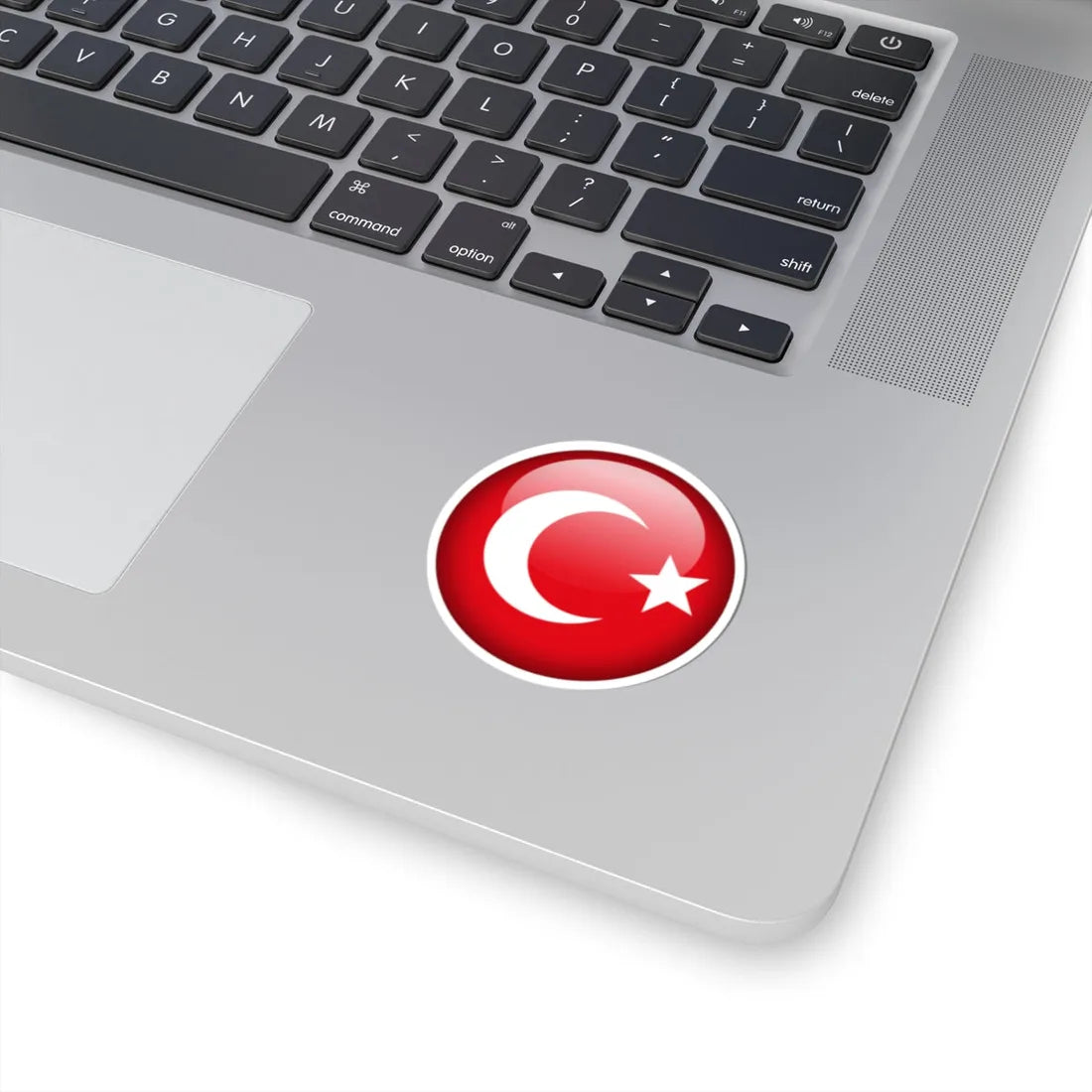 Flag orb Turkey (Turkey) STICKER Vinyl Kiss-Cut Decal - The Sticker Space