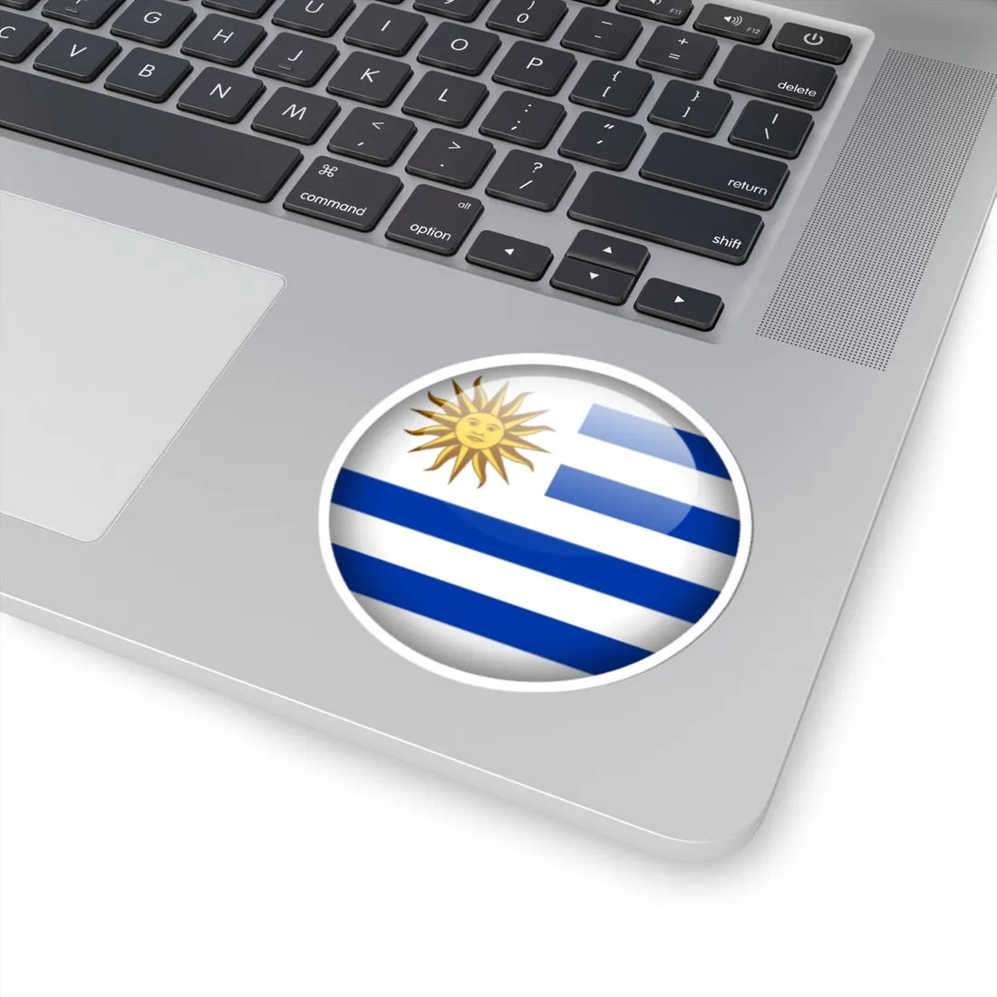Flag orb Uruguay (Uruguay) STICKER Vinyl Kiss-Cut Decal - The Sticker Space