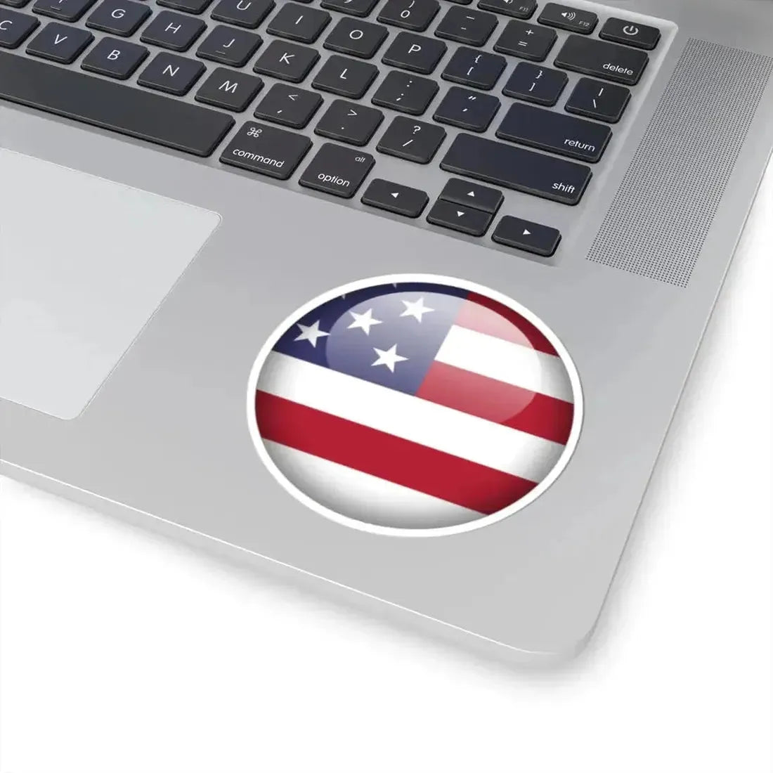 Flag orb USA (United States) STICKER Vinyl Kiss-Cut Decal - The Sticker Space