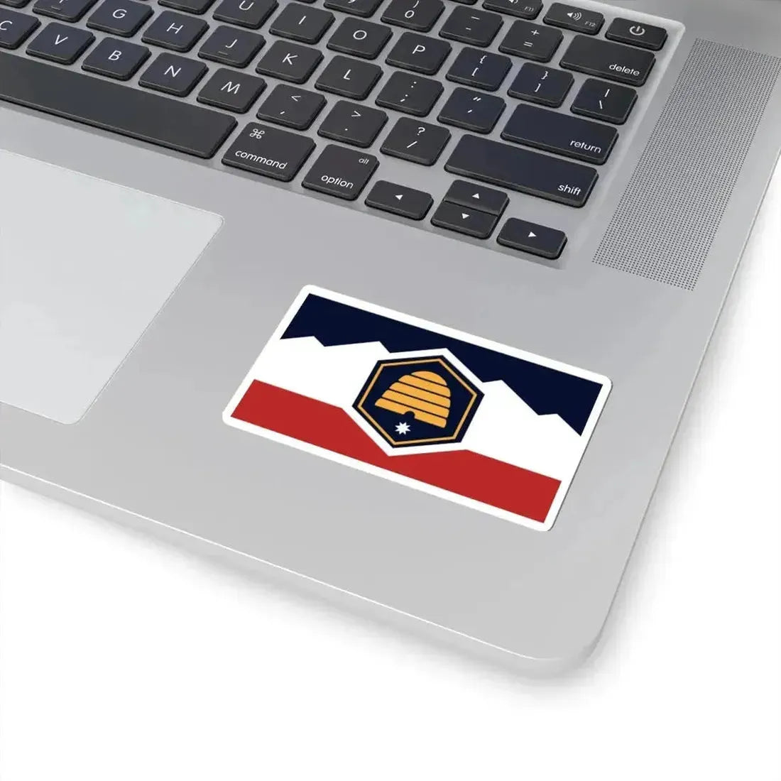 Flag proposed by the Utah State Flag Task Force (United States) STICKER Vinyl Kiss-Cut Decal - The Sticker Space