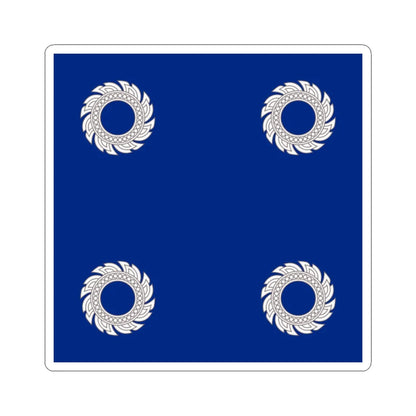 Flag Thai Admiral (Thailand) STICKER Vinyl Kiss-Cut Decal 2 Inch White - The Sticker Space