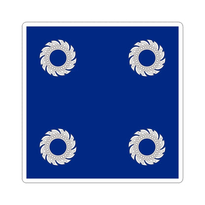 Flag Thai Admiral (Thailand) STICKER Vinyl Kiss-Cut Decal 6 Inch White - The Sticker Space