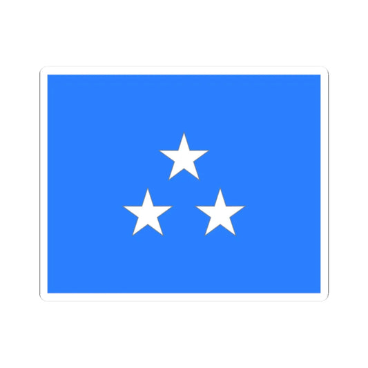 Flag Thai Air Marshal (Thailand) STICKER Vinyl Kiss-Cut Decal 2 Inch White - The Sticker Space