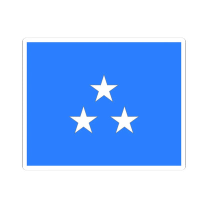 Flag Thai Air Marshal (Thailand) STICKER Vinyl Kiss-Cut Decal 3 Inch White - The Sticker Space