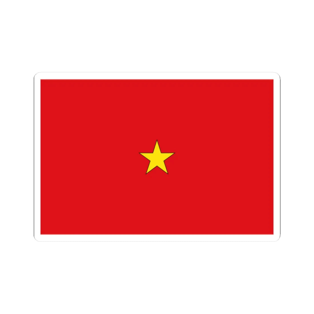 Flag Thai Brigadier (Thailand) STICKER Vinyl Kiss-Cut Decal 2 Inch White - The Sticker Space