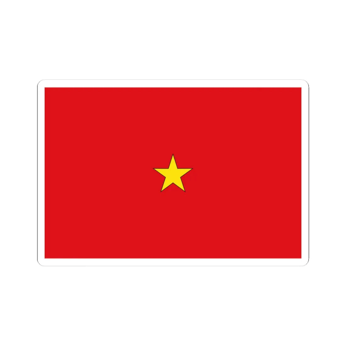 Flag Thai Brigadier (Thailand) STICKER Vinyl Kiss-Cut Decal 3 Inch White - The Sticker Space