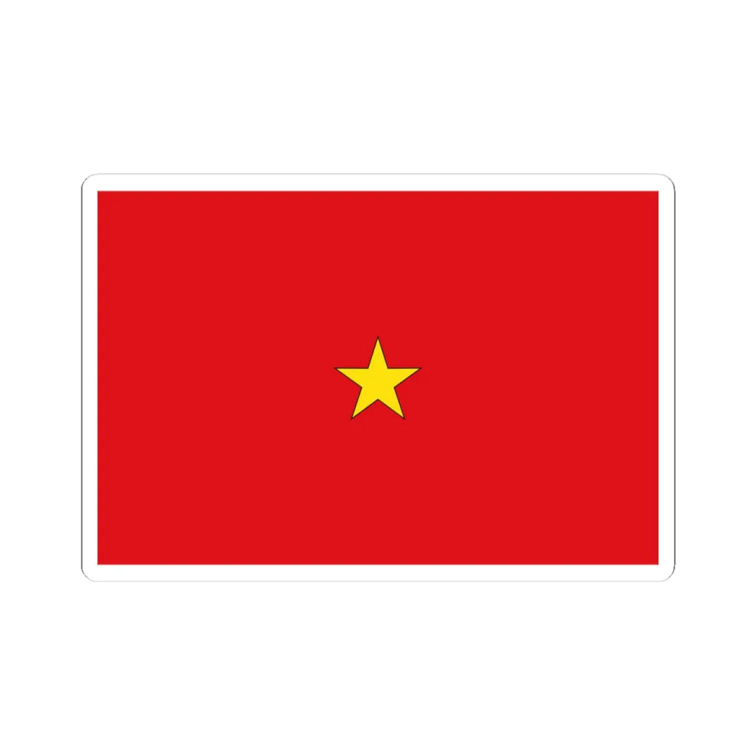 Flag Thai Brigadier (Thailand) STICKER Vinyl Kiss-Cut Decal 4 Inch White - The Sticker Space