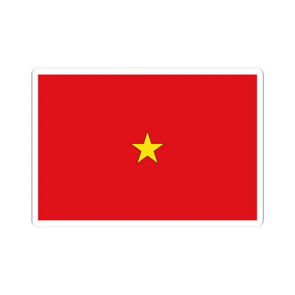 Flag Thai Brigadier (Thailand) STICKER Vinyl Kiss-Cut Decal 4 Inch White - The Sticker Space