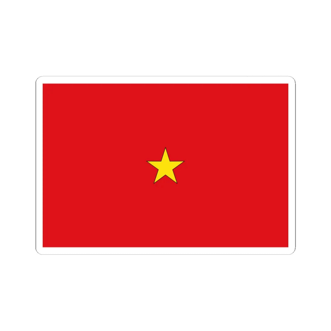 Flag Thai Brigadier (Thailand) STICKER Vinyl Kiss-Cut Decal 6 Inch White - The Sticker Space