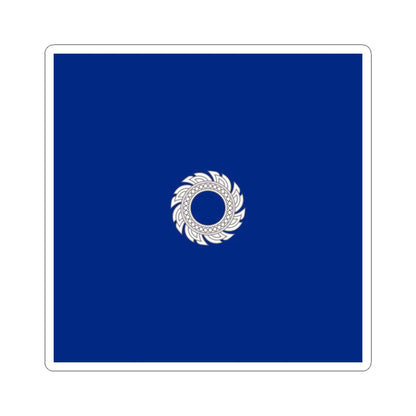 Flag Thai Commodore (Thailand) STICKER Vinyl Kiss-Cut Decal 2 Inch White - The Sticker Space